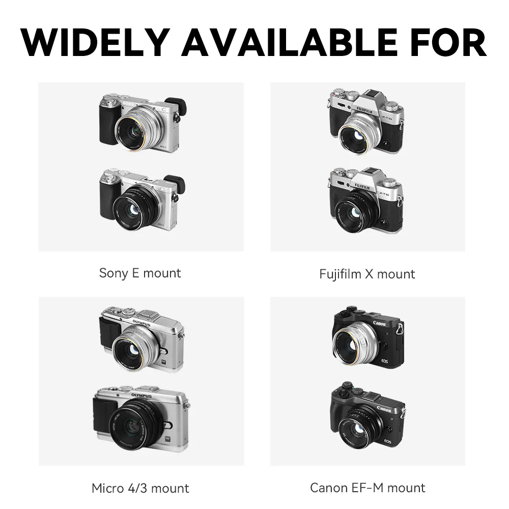 MF 25mm f/1.8 APS-C lens for E/M43/FX/Z - Image 4