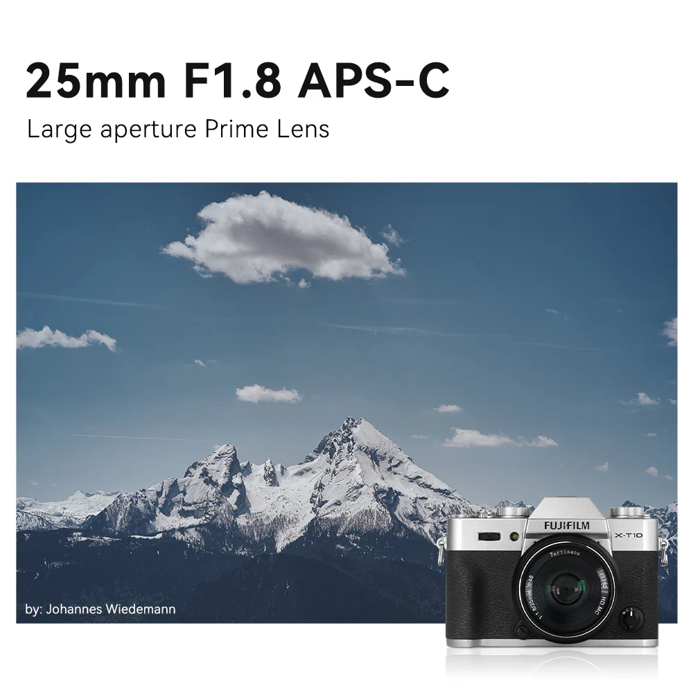 MF 25mm f/1.8 APS-C lens for E/M43/FX/Z - Image 5