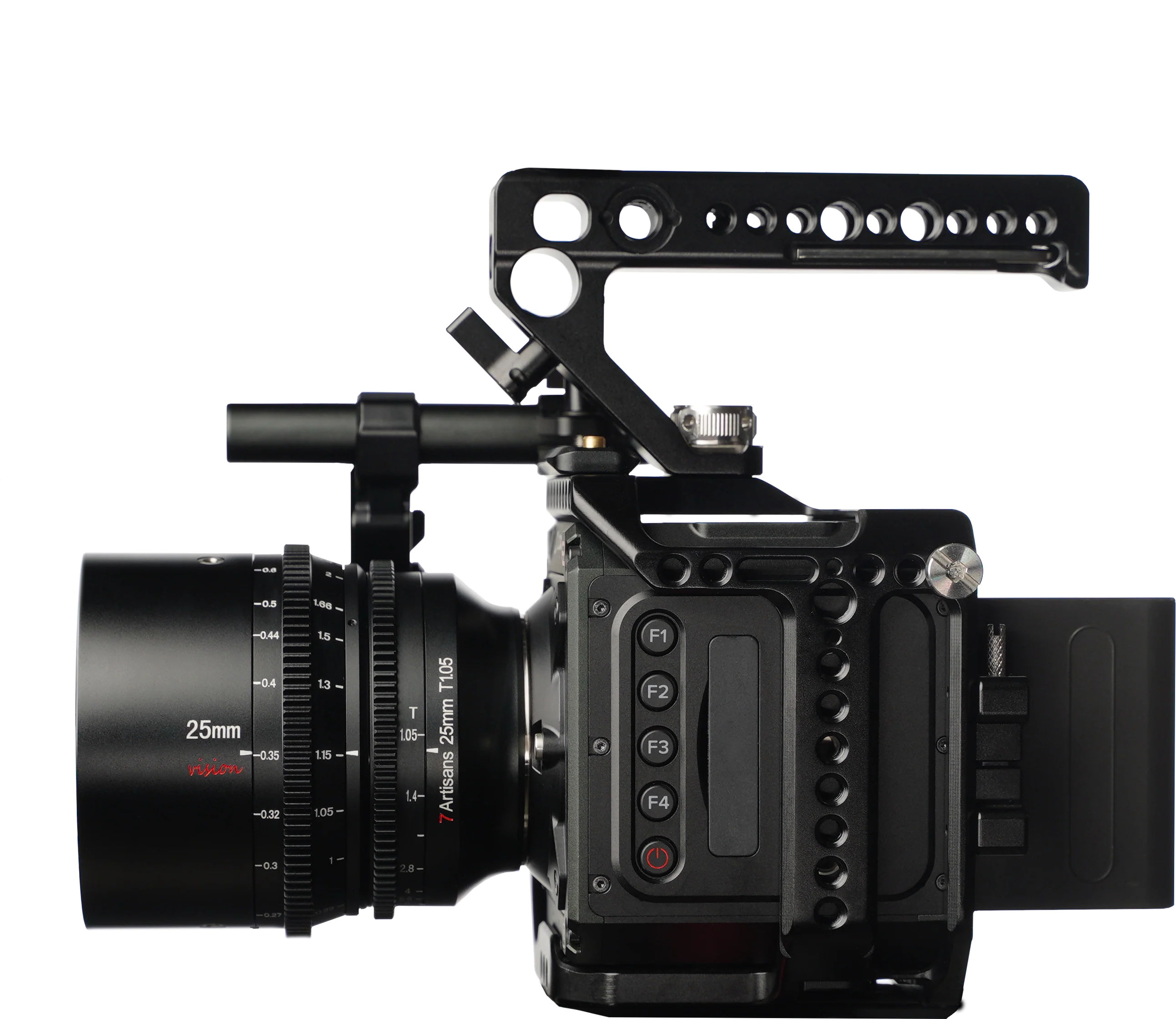 MF 25mm T1.05 APS-C MF Cine Lens for E/FX/M43/EOS-R/L - Image 4