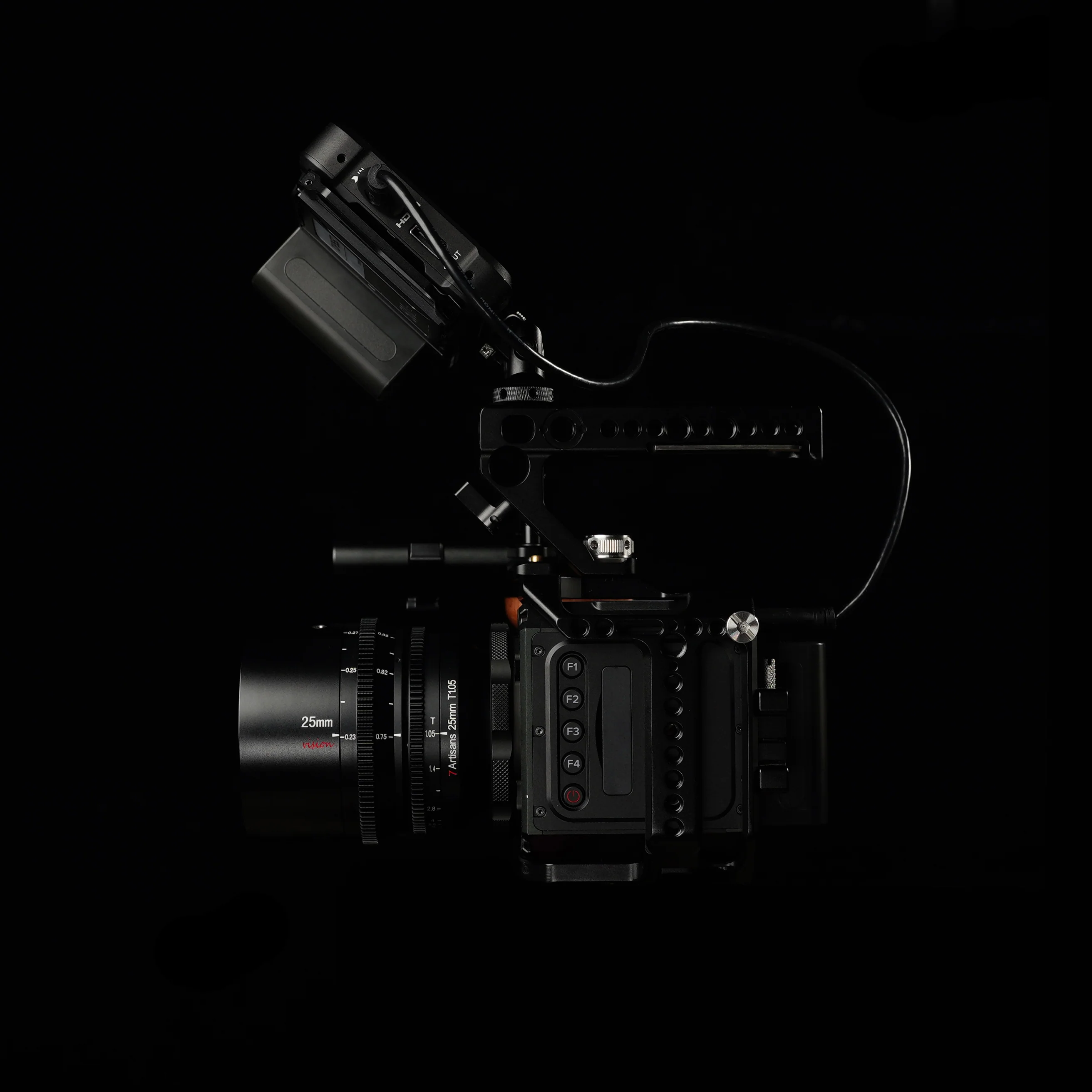 MF 25mm T1.05 APS-C MF Cine Lens for E/FX/M43/EOS-R/L - Image 6