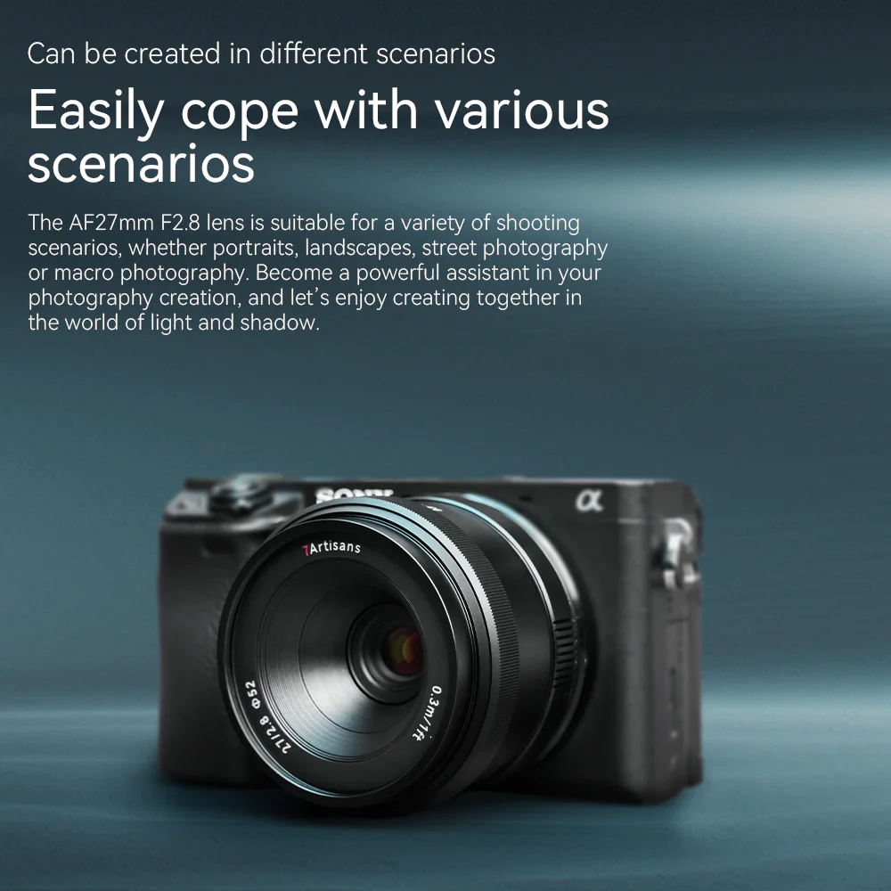 AF 27mm F2.8 APS-C Lens for E - Image 5