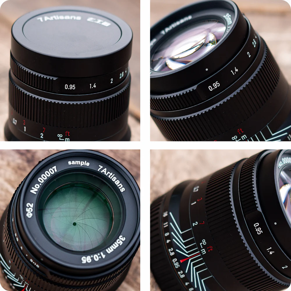 MF 35mm f/0.95 APS-C lens for E/M43/FX/Z/EOS-R/EOS-M - Image 4