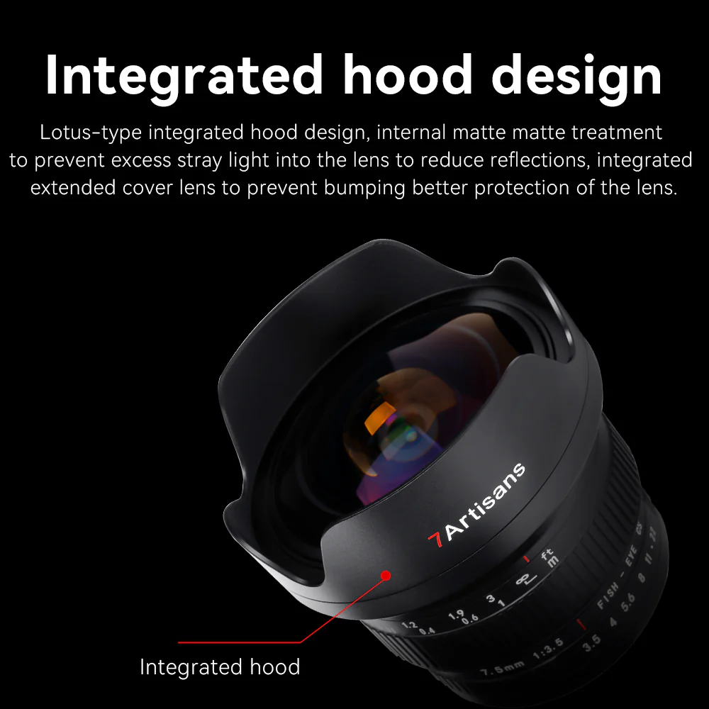 MF 7.5mm f/3.5 ultra wide-angle APS-C DSLR lens for Canon EF/Nikon F - Image 6