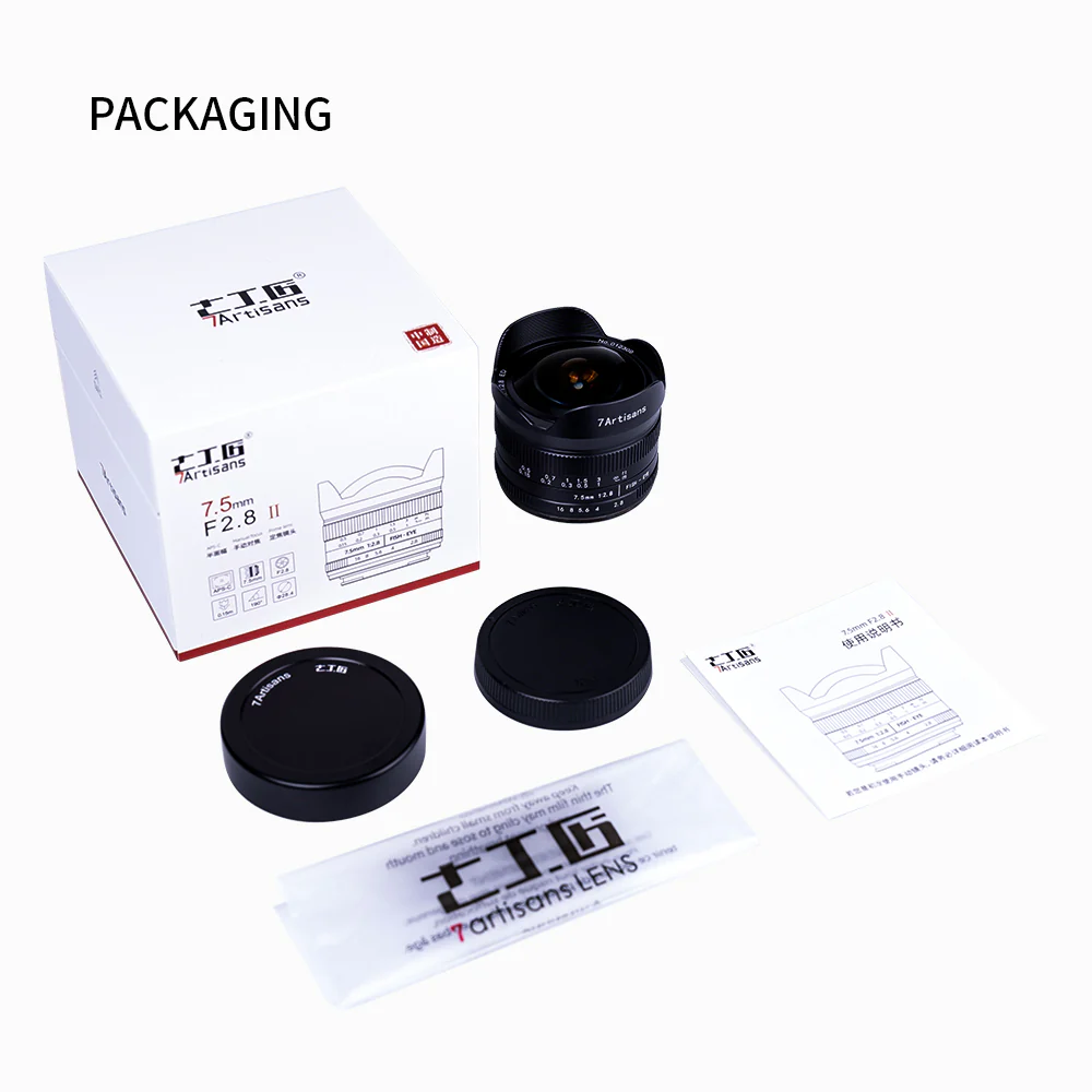 MF 7.5mm f/2.8 Mark II APS-C lens for E/EOS-M/EOS-R/FX/M43/Z - Image 10