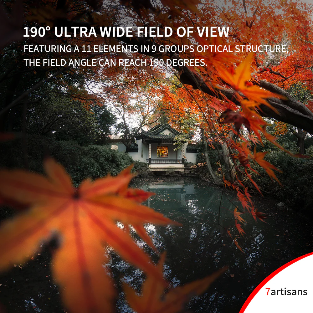 MF 7.5mm f/2.8 Mark II APS-C lens for E/EOS-M/EOS-R/FX/M43/Z - Image 11