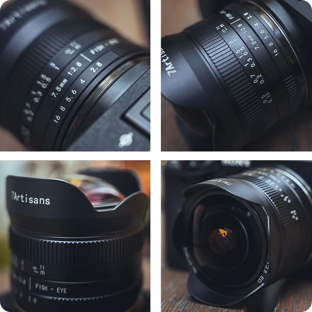 MF 7.5mm f/2.8 Mark II APS-C lens for E/EOS-M/EOS-R/FX/M43/Z - Image 4