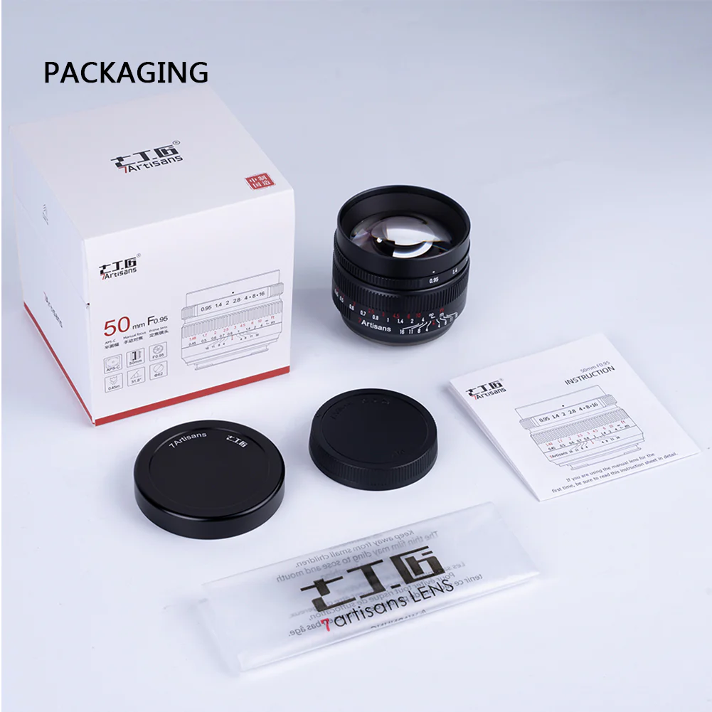 MF 50mm f/0.95 APS-C lens for E/EOS-R/FX/M43/Z - Image 13