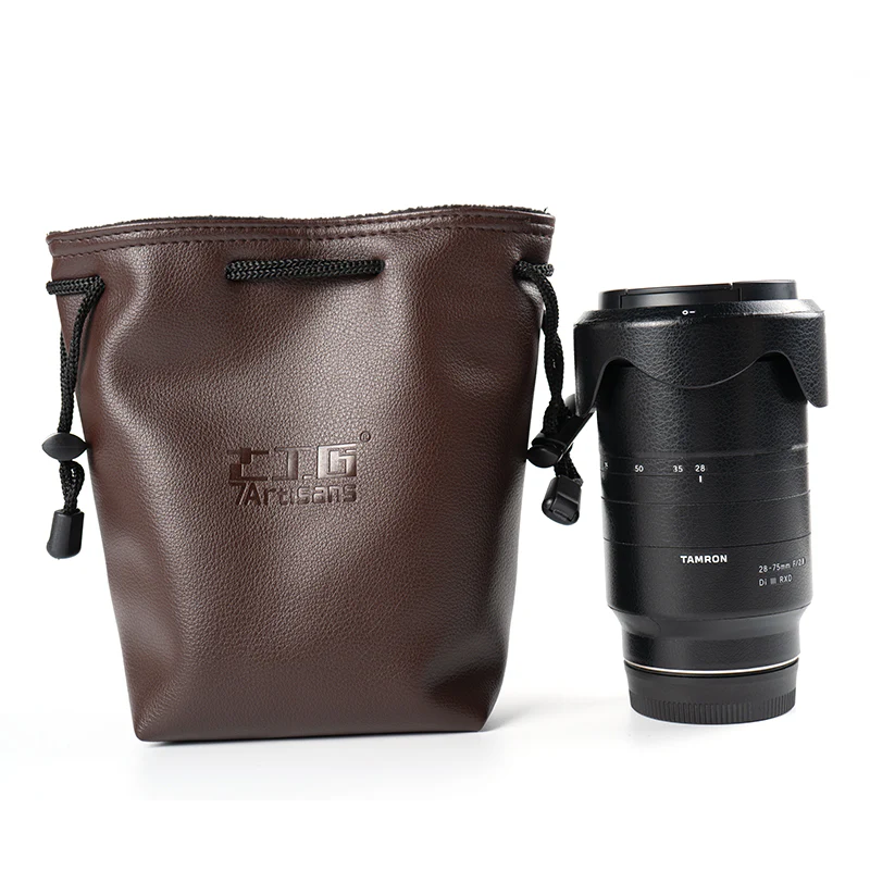 Leather bag for cameras and lenses - Image 3