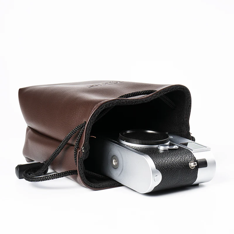 Leather bag for cameras and lenses - Image 5