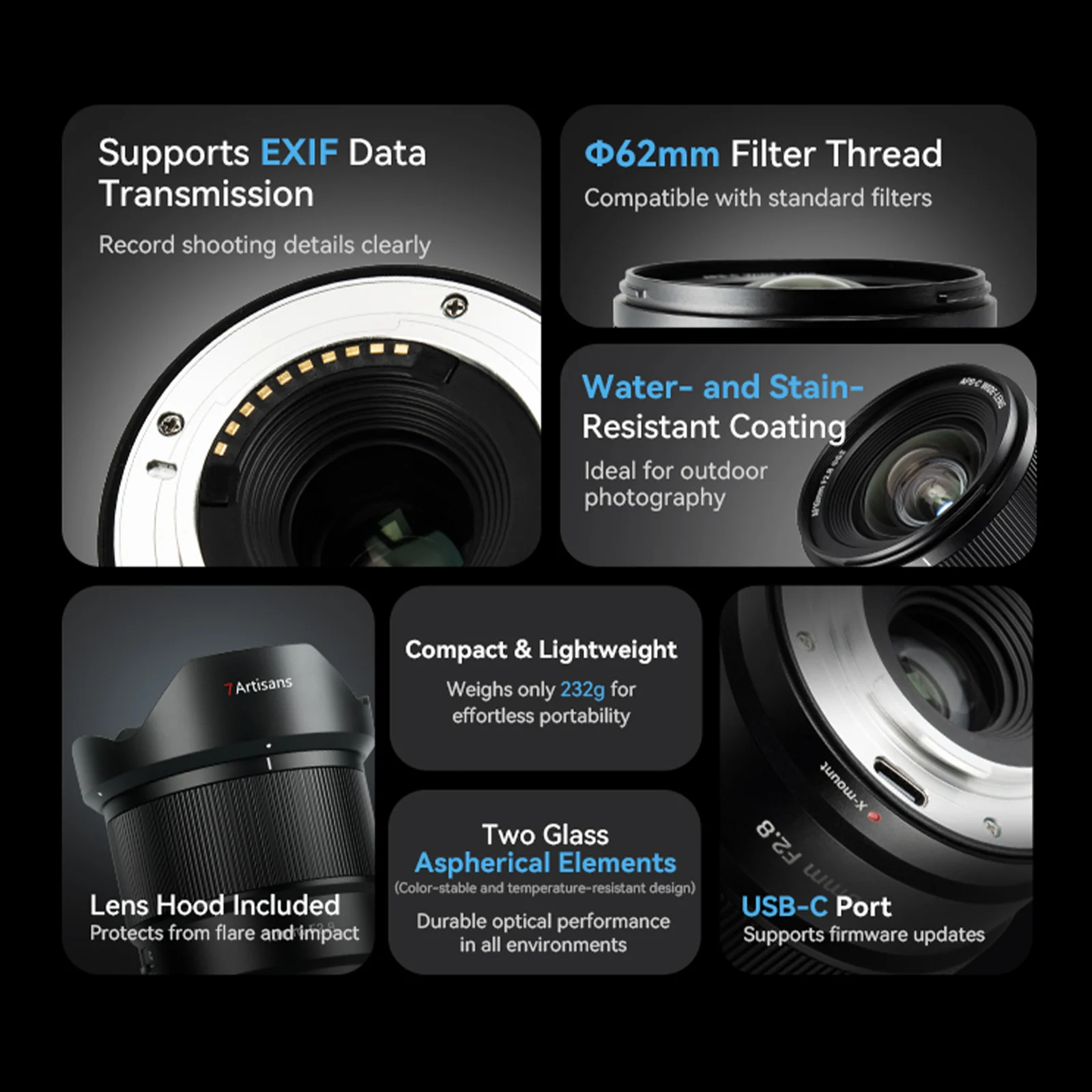 AF 10mm F2.8 Ultra Wide-angle APS-C Lens for E/FX/Z - Image 5