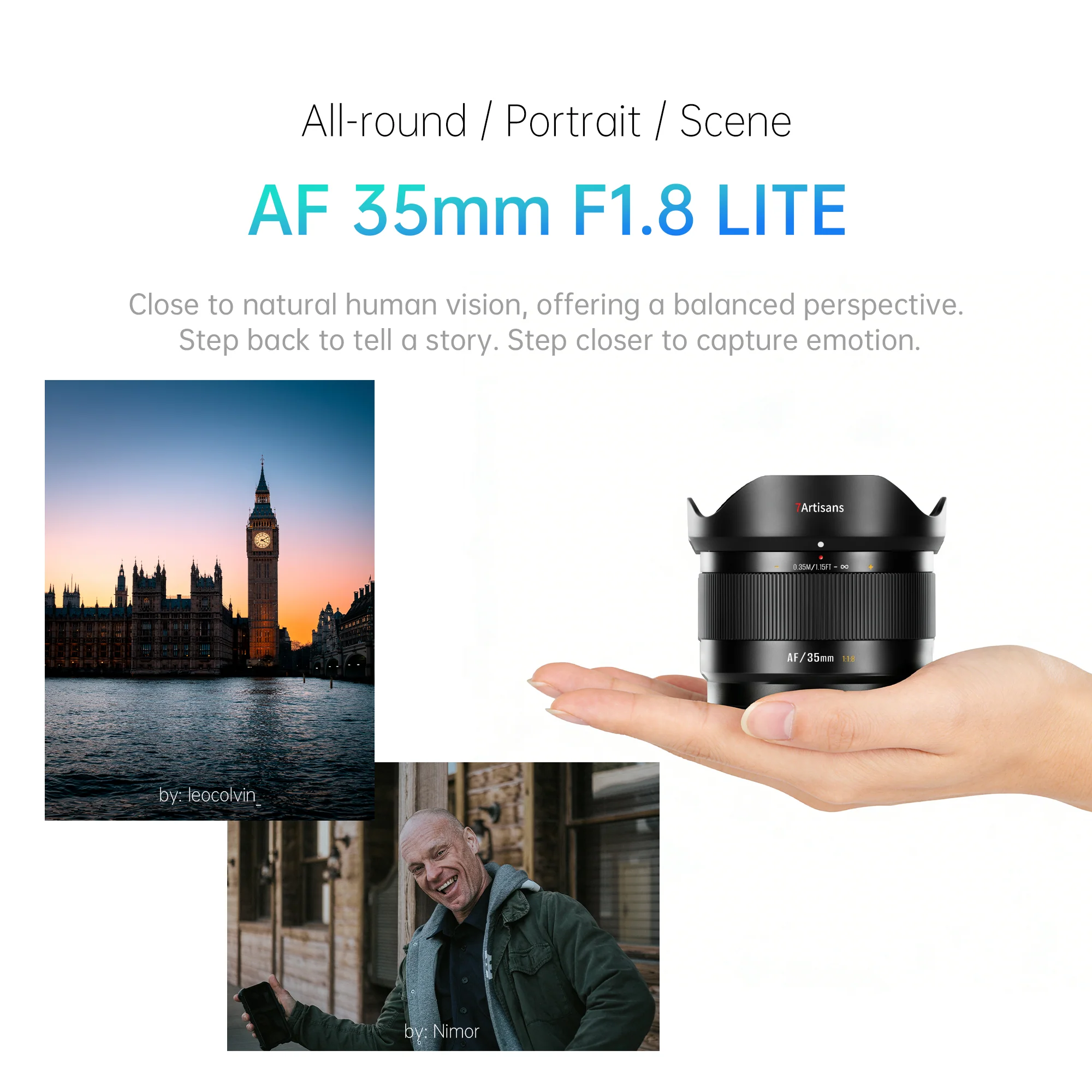 AF 25/35/50mm F1.8 APS-C Lens for E/FX - Image 7