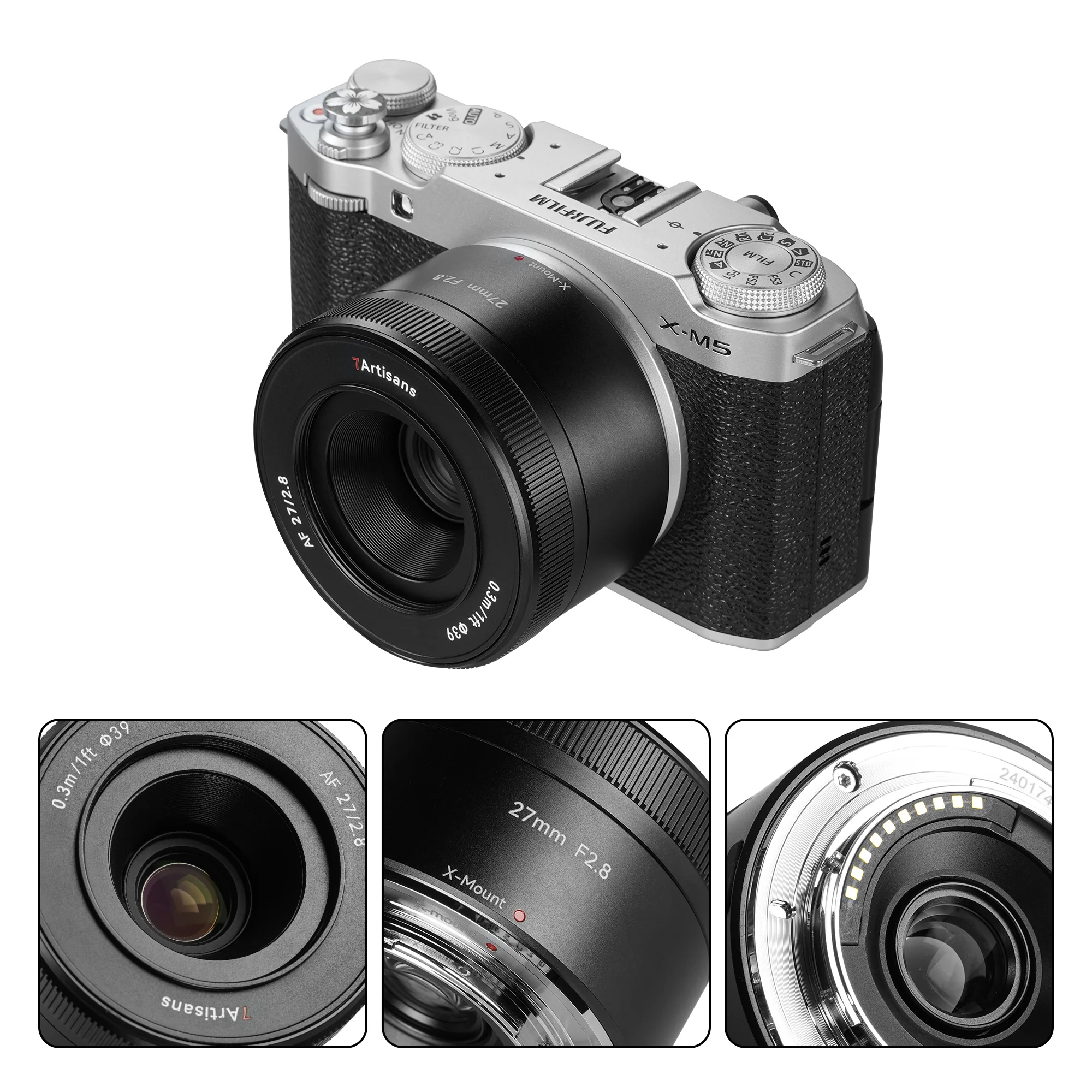 AF 27mm F2.8 APS-C Lens for FX - Image 8