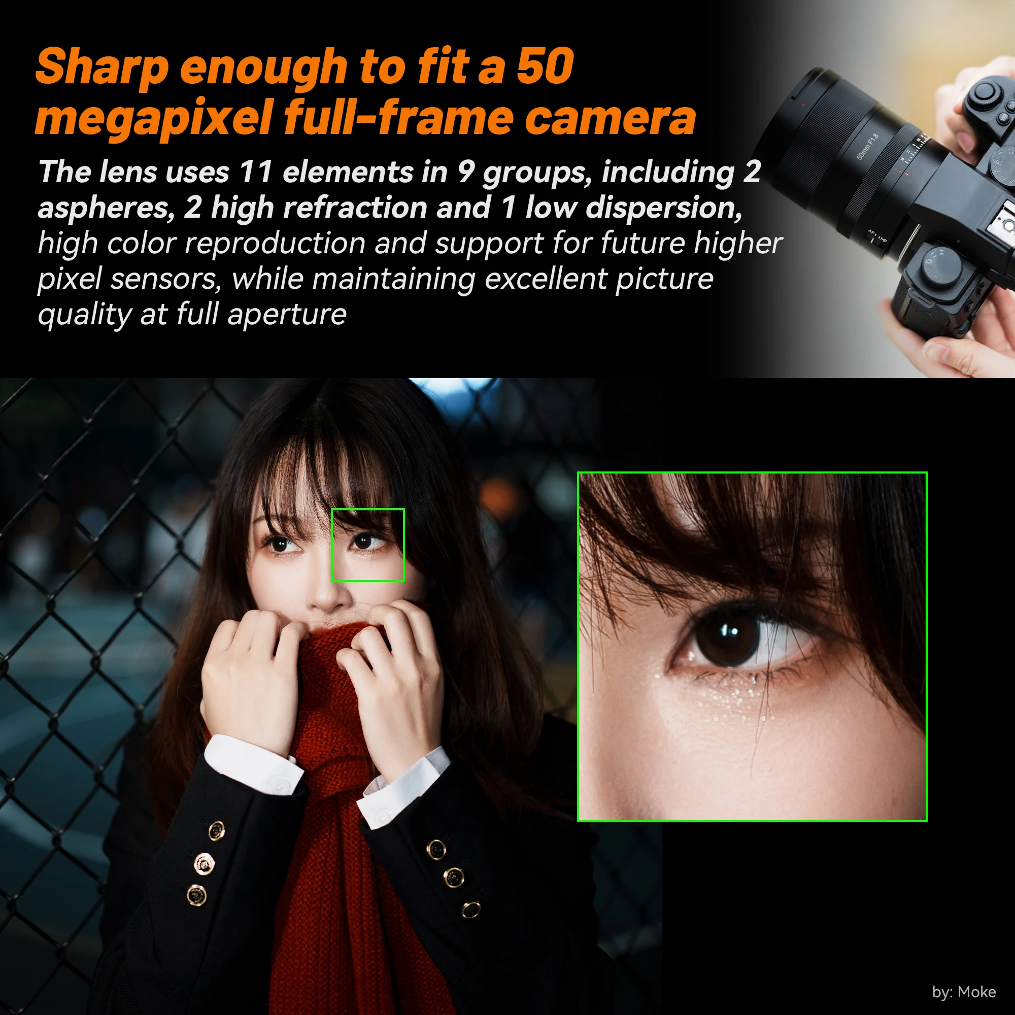 AF 50mm F1.8 Full-frame Lens for L - Image 7