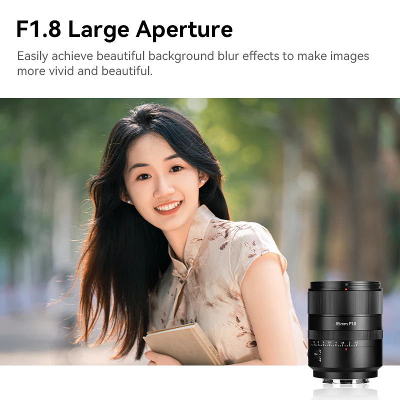 AF 85mm F1.8 Full-frame Lens for E - Image 4