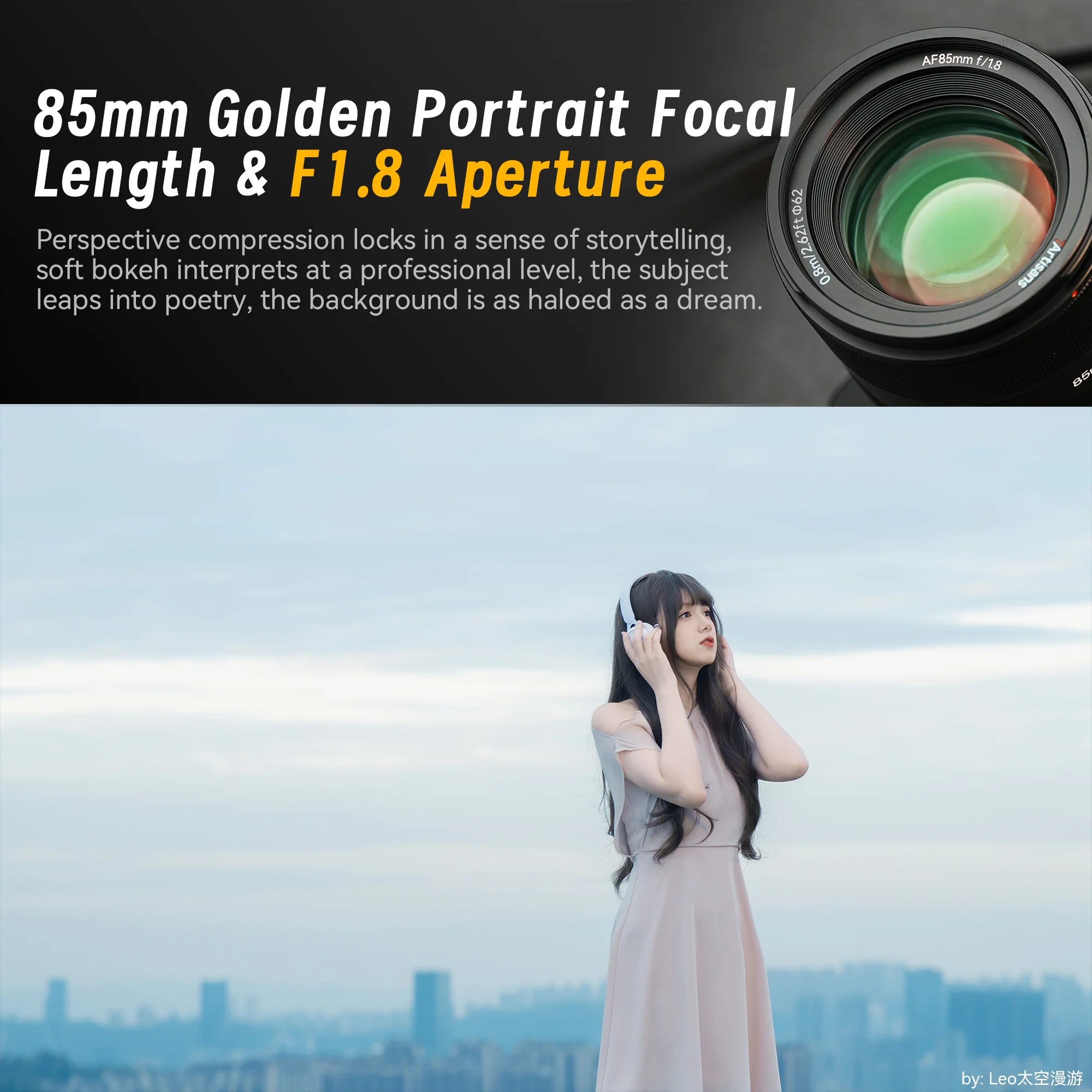AF 85mm F1.8 Full-frame Lens for L - Image 4
