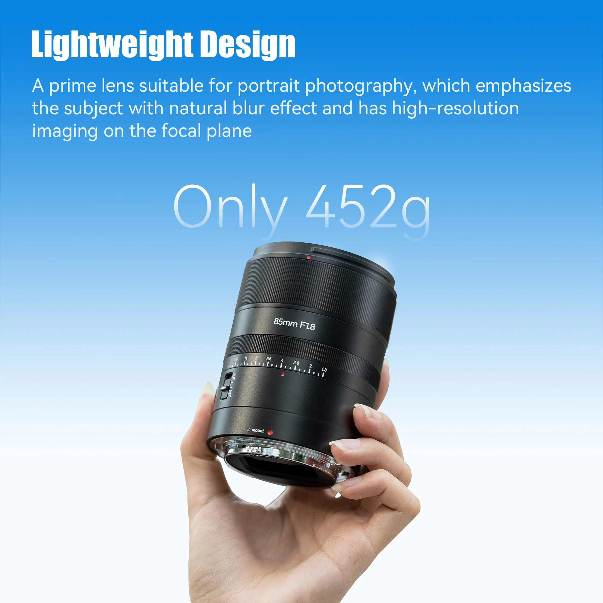 AF 85mm F1.8 Full-frame Lens for Z - Image 11